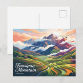 ベトナム ファンシーパン山 ポストカード (正面/裏面)