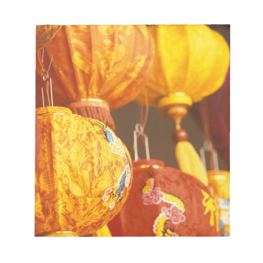 ベトナム、ホイアン大きな提灯、お土産 ノートパッド (正面)