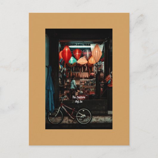 ベトナム，ホイアン，ランタン ポストカード (正面)