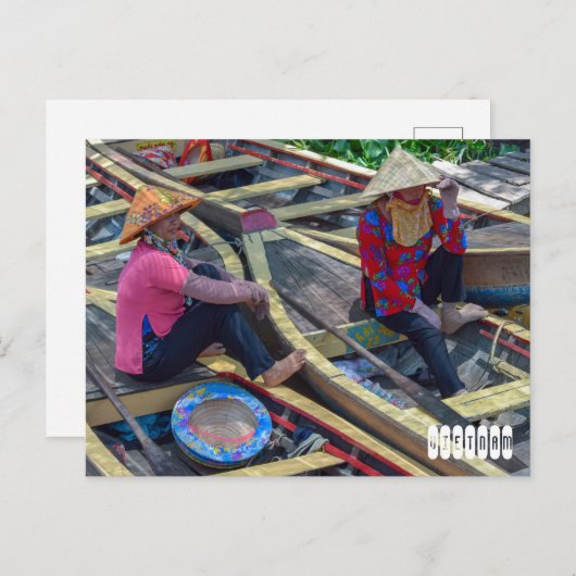 ベトナム ポストカード (正面/裏面)