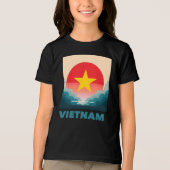 ベトナム 東南アジア トライブレンドTシャツ (正面)