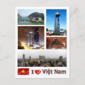 ベトナム – I Love - ポストカード (正面)