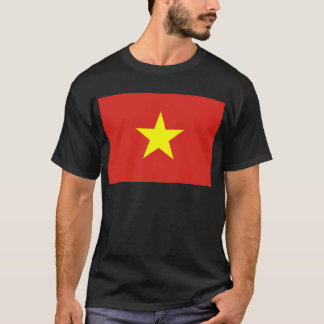 ベトナム- Quốcのkỳ Việt Namの旗 Tシャツ