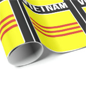 ベトナムCờのvàngのBaのsọcのđỏの共和国の旗 ラッピングペーパー (ロールコーナー)
