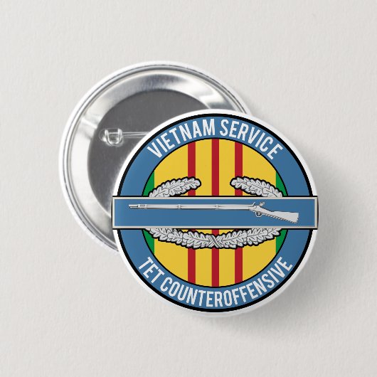 ベトナムCIB 缶バッジ (正面&裏面)