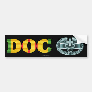 ベトナムDOCの戦闘の医学のバッジのステッカー バンパーステッカー