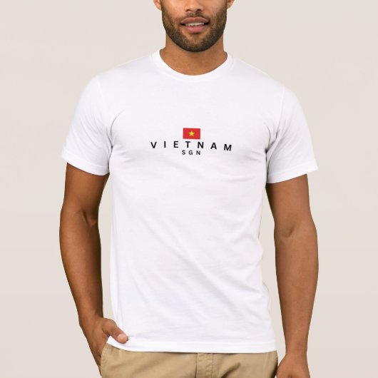 ベトナムSgn空港コード Tシャツ (正面)