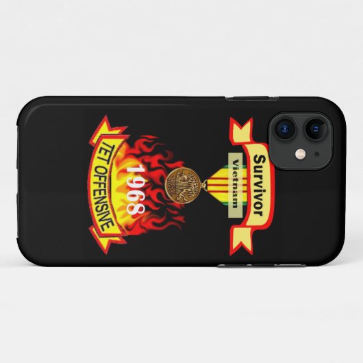 ベトナムTetの攻撃的な生存者のIPhone 5の例 Case-Mate iPhoneケース (裏面(横))