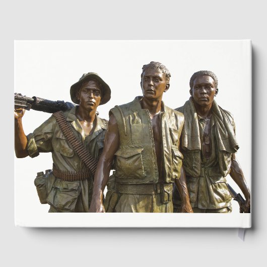 ベトパーソナライズされたナム退役軍人記念館 ゲストブック (裏面)