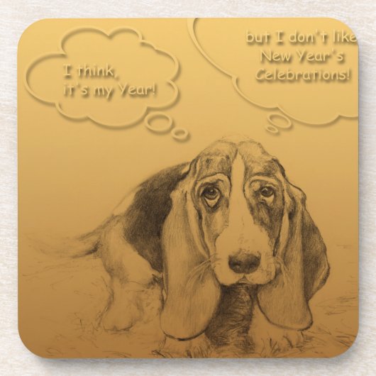 ベトユーモアのあるナム中国のドッグイヤーSコースター コースター (正面)