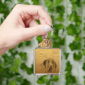 ベトユーモアのあるナム中国のドッグ年表キーC キーホルダー (手)