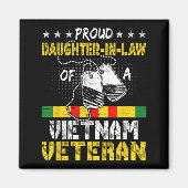 ベト誇りを持ったナムの退役軍人の父親の法律の娘 マグネット (正面)