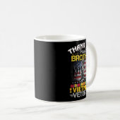 ベト誇りを持ったナム退役軍人の兄弟 – ありがとう コーヒーマグカップ (正面右)