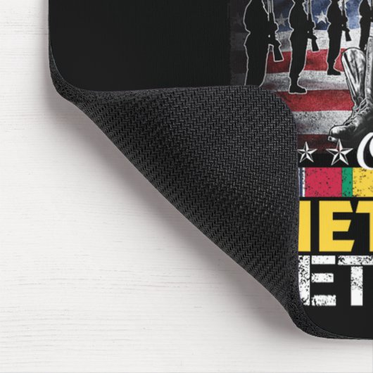 ベト誇りを持ったナム退役軍人の兄弟 – ありがとう マウスパッド (コーナー)