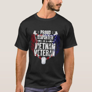 ベト誇りを持ったナム退役軍人の娘333 Tシャツ