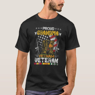 ベト誇りを持ったナム退役軍人米国国旗の退役軍人 Tシャツ