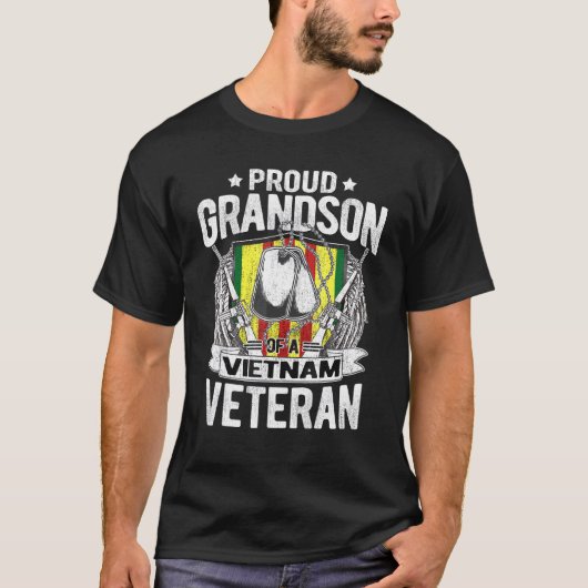 ベト誇りを持ったナム退役軍人軍隊グランド Tシャツ (正面)