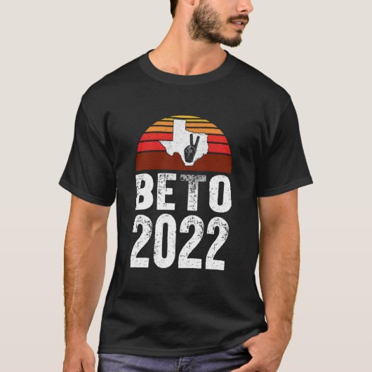 ベト 2022 テキサス州知事 ベト・オルーク Tシャツ (正面)