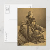 ベドウィン、ウェストバンク、ジェリコヴィンテージ ポストカード (正面/裏面)