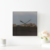 ベドウー時計 スクエア壁時計 (ホーム)