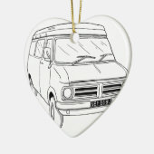 ベドフォードCF1 セラミックオーナメント (左)