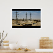 ベドミンヴィレッジ ポスター (キッチン)