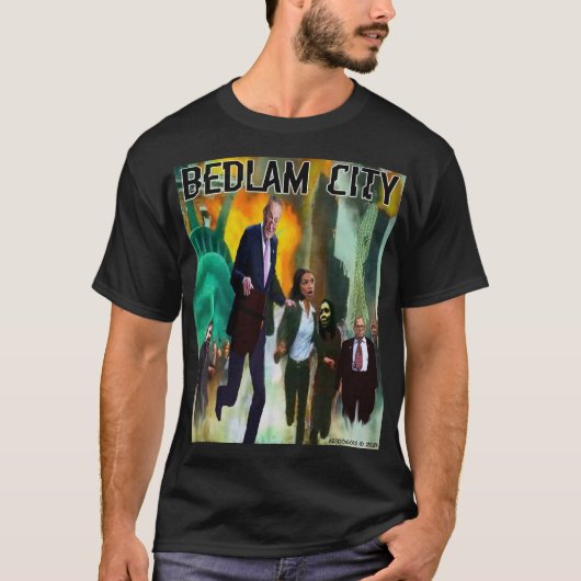 ベドラムシティ Tシャツ (正面)