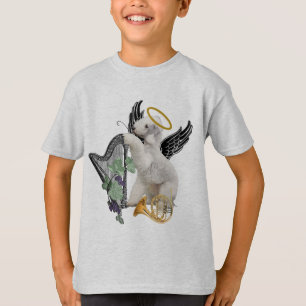 ベドリントン・テリアの完全な天使 Tシャツ
