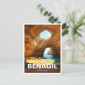 ベナギルケイブスアルガルヴポルトガルハガキ ポストカード (スタンド正面)