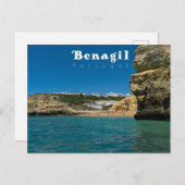 ベナギルビーチ – ポルトガル ポストカード (正面/裏面)