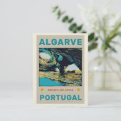 ベナギル洞窟イラストレーションアルガルヴポルトガル ポストカード (スタンド正面)