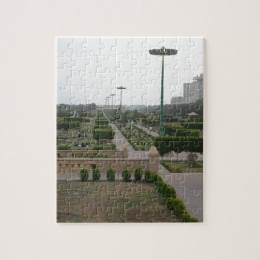 ベナジルパークシーニックランドスケーププリント ジグソーパズル (縦)
