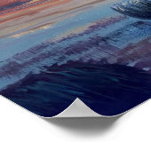 ベナチエ秋絵画光のポスタープリント ポスター (角)