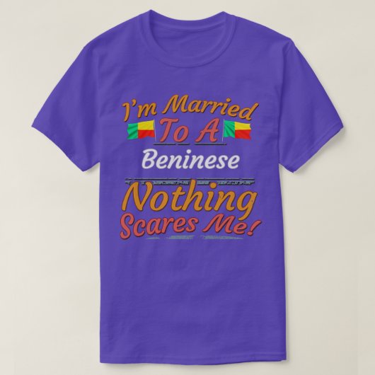 ベナンからのベナン向け蝶ギフト Tシャツ (デザイン正面)