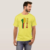 ベナンの地図の国旗 Tシャツ (正面フル)