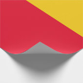 ベナン国旗（アフリカ） ラッピングペーパー (角)