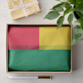 ベナン国旗（アフリカ） 薄葉紙 (ギフト)