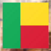 ベナン国旗 ウィンドウサイン (シート2)