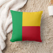 ベナン国旗 クッション (ブランケット)