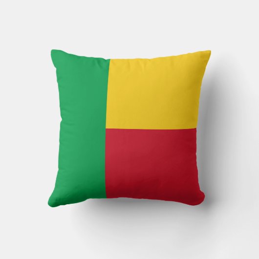 ベナン国旗 クッション (裏面)