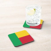 ベナン国旗 コースター (右側)