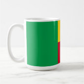 ベナン国旗 コーヒーマグカップ (左)