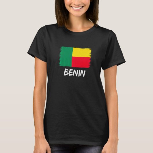 ベナン国旗 ベナン Tシャツ (正面)