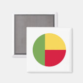 ベナン国旗 マグネット (正面/裏面)