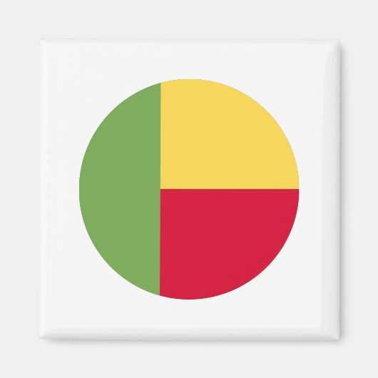 ベナン国旗 マグネット (正面)