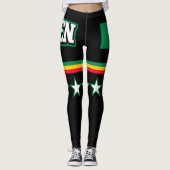 ベナン国旗 レギンス (正面)