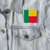 ベナン国旗 缶バッジ (インサイチュ)