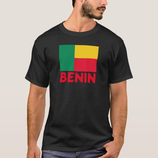 ベナン国旗 Tシャツ (正面)