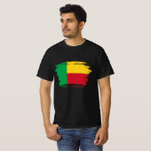 ベナン国旗 Tシャツ (正面フル)
