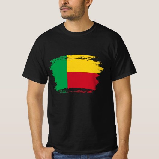 ベナン国旗 Tシャツ (正面)